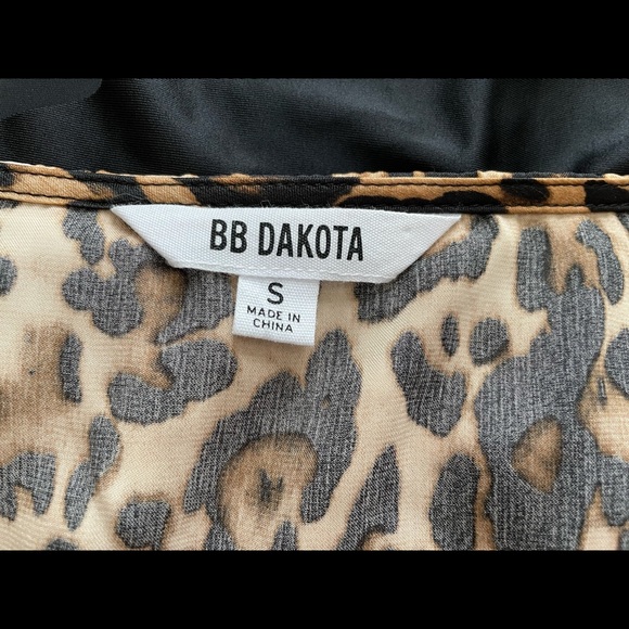 NWOT BB Dakota “Ride Or Tie” Leopard Bodysuit - Picture 7 of 8
